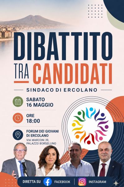 dibattito dei candidati sindaci di Ercolano