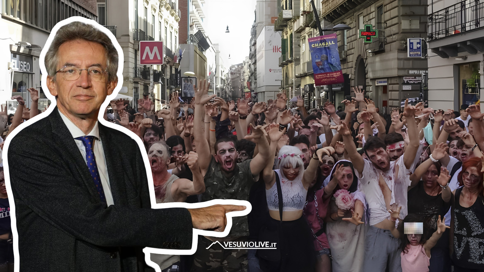 Parata zombie a Napoli col patrocinio del Comune: nulla a che vedere ...